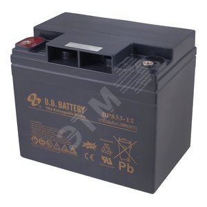 Аккумулятор 12В 33Ач (BPS 33-12) - B.B.Battery