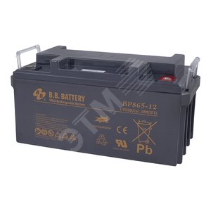Аккумулятор 12В 65Ач (BPS 65-12) - B.B.Battery