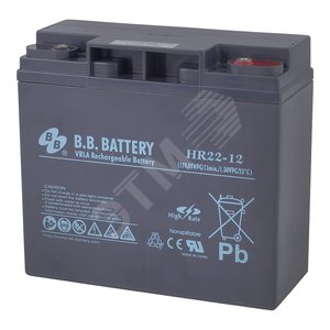 Аккумулятор 12В 11Ач (HR 22-12) - B.B.Battery