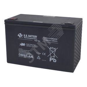 Аккумулятор 12В 120Ач (UPS 12480XW) - B.B.Battery