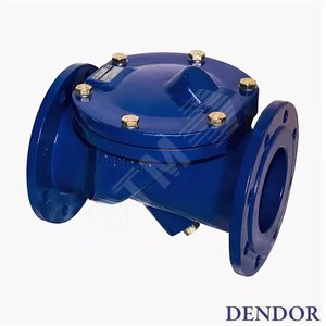 Клапан обратный DN 600 фланцевый тип 015F PN16 (DFL500006000) - DENDOR