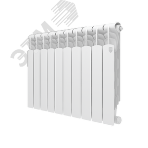 Радиатор биметаллический Revolution Bimetall 2.0. 500 - 10 секций (RTRB50010) - Royal Thermo