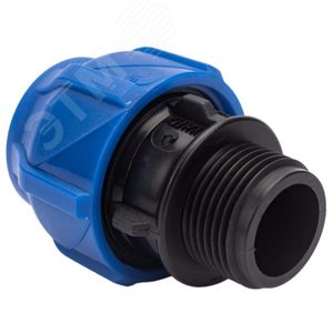 Муфта компрессионная соединительная ПНД НР 20х1/2 (300/50) - VALFEX