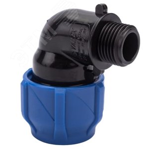 Отвод компрессионный присоединительный ПНД НР 20х3/4 (160/40) - VALFEX