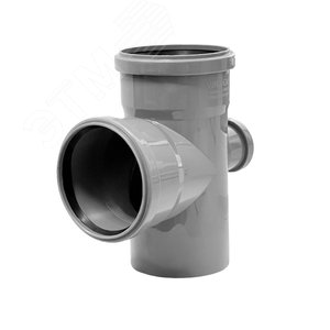 Крестовина 110х110х50 87 градусов, канализационная - VALFEX