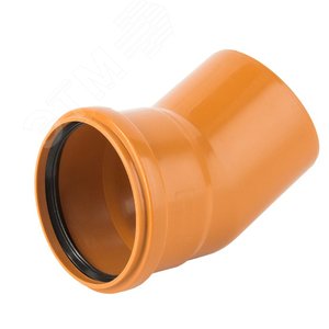 Отвод 110 30 град., для наружной канализации - VALFEX