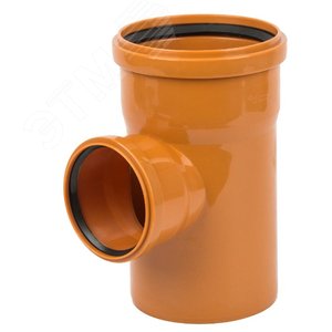 Тройник 160х110 87 град., для наружной канализации - VALFEX