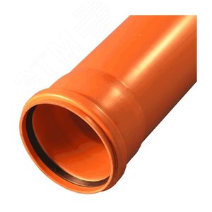 Труба канализационная 110x1000 мм PP SN4, наружная - VALFEX