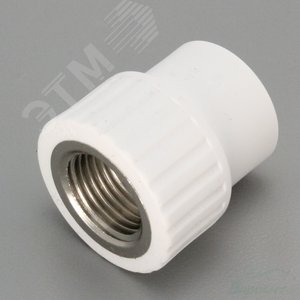 Муфта комбинированная 25x3/4' ВР полипропиленовая PPR белая - VALFEX