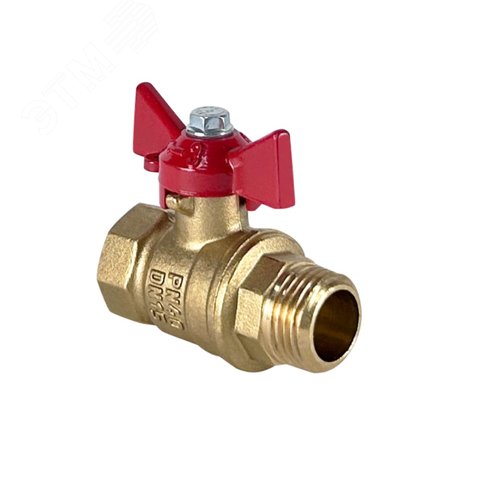 Кран DeltaPro 1/2ВН бабочка 11Б27фт1М - VALFEX-T