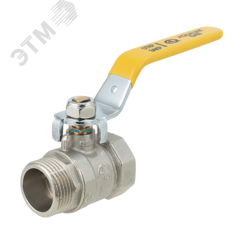 Кран шаровой для газа 3/4' ВН бабочка - AQUALINK