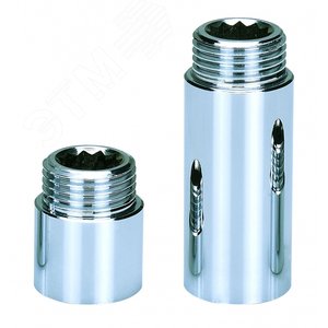 Удлинитель НВ 1/2'x100 мм, хромированный - AQUALINK