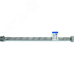 Подводка для воды со стальной гайкой ВН 1/2'  80 см - AQUALINK