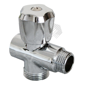 Вентиль трехпроходной ВНН 1/2x1/2x3/4 - AQUALINK