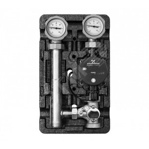 Группа насосная MK со смесителем 1‘ с насосом Grundfos UPM3 Hybrid 25-70 подача справа - MEIBES