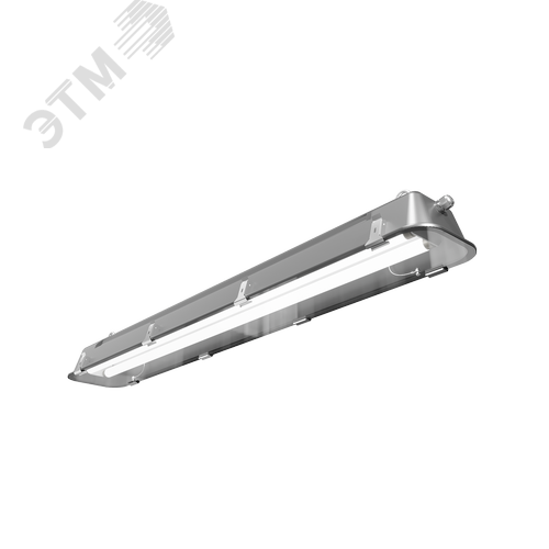 Светильник ламповый люминесцентый промышленный нержавейка ЛСП67-2х36-001 Linkor