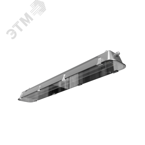 Светильник ламповый люминесцентый промышленный нержавейка ЛСП67-2х36-011 Linkor HF 2