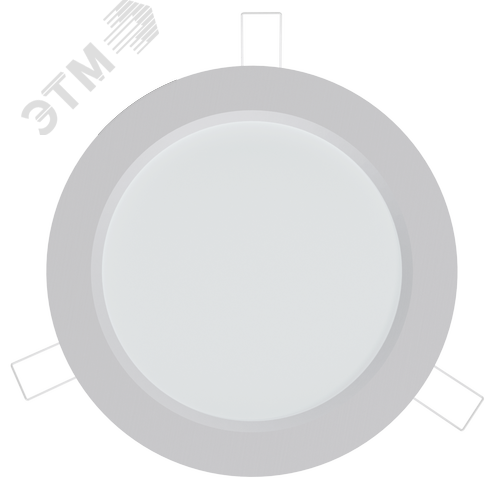 Светильник светодиодный встраиваемый аварийный ДВО59-18-041 DLU EM3 840 2