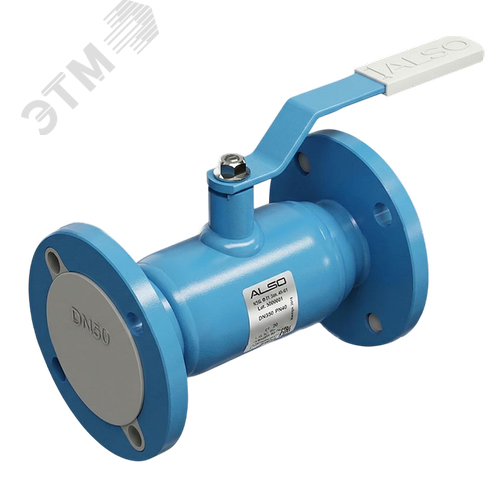 Кран шаровой фланцевый стандартнопроходной DN 125 PN 16 Ст.12Х18Н10Т (КШ.Ф.125.16-03) - ALSO