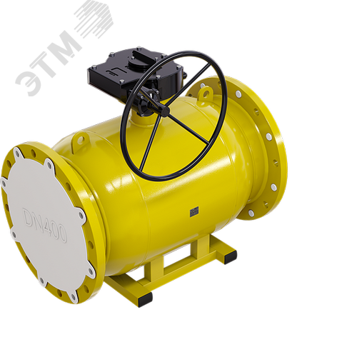 Кран шаровой газовый фланцевый полнопроходной DN 300 PN 25 (КШ.Ф.П.GAS.300.25-01) - ALSO