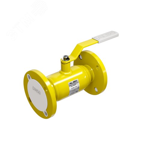 Кран шаровой газовый фланцевый полнопроходной DN 200 PN 16 (КШ.Ф.П.GAS.200.16-01) - ALSO
