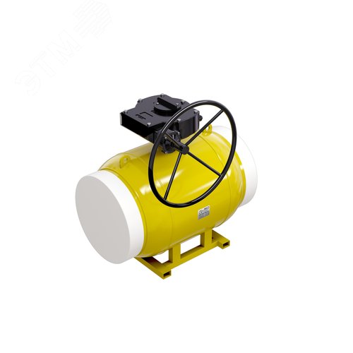 Кран шаровой газовый под приварку полнопроходной DN 500 PN 16 (КШ.П.П.GAS.500.16-01) - ALSO
