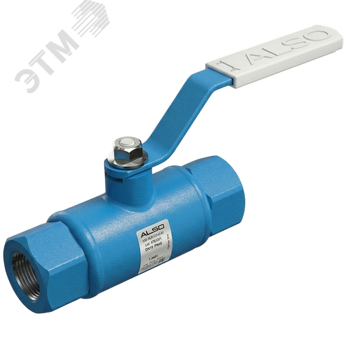 Кран шаровой муфтовый полнопроходной DN 65 PN 25 Ст.12Х18Н10Т (КШ.М.П.065.25-03) - ALSO