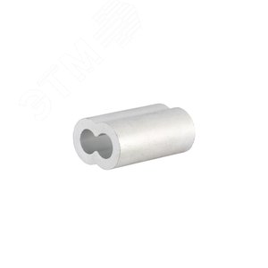 Зажим для тросов 6мм алюм.DIN3093 (100шт) - Tech-KREP