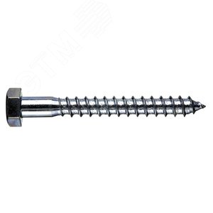Шуруп DIN571 10х70 сантехнический, шестигранная головка (00001887) - Tech-KREP