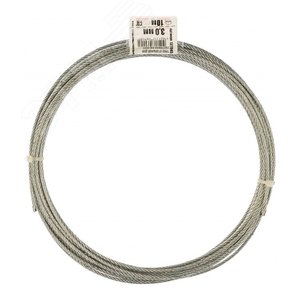 Трос 2,0 мм стальной оцинкованный (30м)