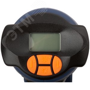Фен Технический 2000Вт, 50/650°C, LCD дисплей, 500л/мин, резиновый кабель, резиновые вставки, 5 насадок, 0,6 кг, кейс - фото 7