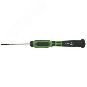 Отвёртка для электроники шлицевая 1х50 мм (100250)