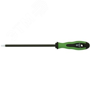 Отвёртка шлицевая 3x100 мм, стержень с ПВХ покрытием (101521)
