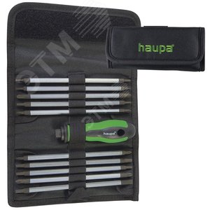 Набор стержней с отвёрточной рукояткой Vario S2 (104008-1) - Haupa