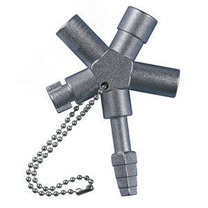 Ключ универсальный распределительного шкафа HUPkey, с полумесяцем (110697) - Haupa