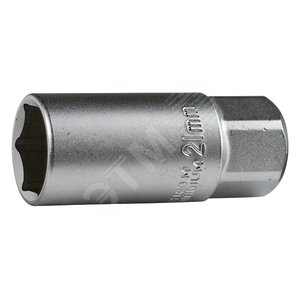 Головка торцевая  для свечей зажигания 1/2‘, 21 мм (110756)