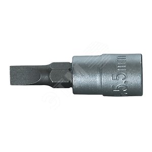 Головка торцевая 1/4‘, с битой шлиц 7 мм (110760) - Haupa