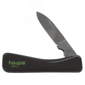 Нож с пластмассовой ручкой, нерж. сталь - Haupa