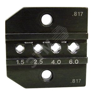 Матрица Tyco 1,5+2,5+4+6 мм2, к клещам 212200 (212220)