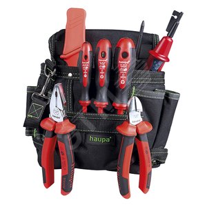 Набор инструментов диэлектрических до 1000В HAUPA VDE Tool belt - Haupa