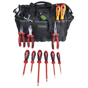 Набор инструментов диэлектрических до 1000В ToolBag XL VDE - Haupa
