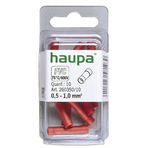 Стыковые соединители, изолированные, 0,5-1 (упак. 10 шт.) (260350/10) - Haupa