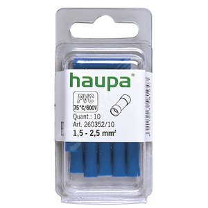 Стыковые соединители, изолированные, 1,5-2,5 (упак. 10 шт.) (260352/10) - Haupa