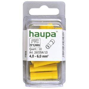 Стыковые соединители, изолированные, 4-6 (упак. 10 шт.) (260354/10) - Haupa