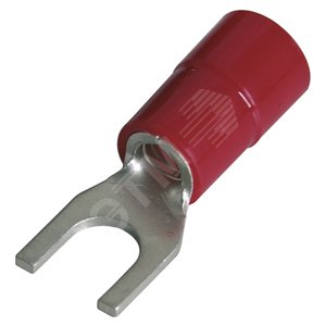 Наконечник кабельный с вилкой изолированный (НВИ) 16 M6 (упак. 100 шт.) (260862)