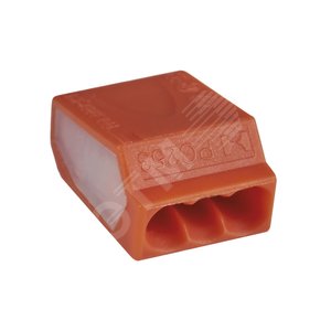 Соединительная клемма, нейлон, 3-полюсная (упак. 100 шт.) (265034) - Haupa