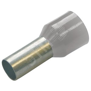 Гильза конечная изолированная (НШВИ), 2,5/18 мм цвет серый (упак. 500 шт.) (270032)