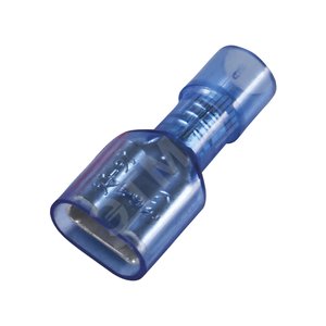 Гильза плоская штепсельная, полностью изолированная 1,5-2,5/6,3x0,8, поликарбонат (340416)