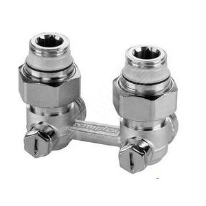 Узел подкл. E2/50 угловой с б/п, 3/4x3/4 - Simplex