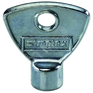 Ключ к крану Маевского стандартная серия 5 мм никель (SX11202) - Simplex